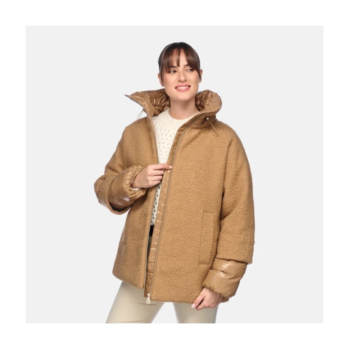 Women's Coats Geox Brown