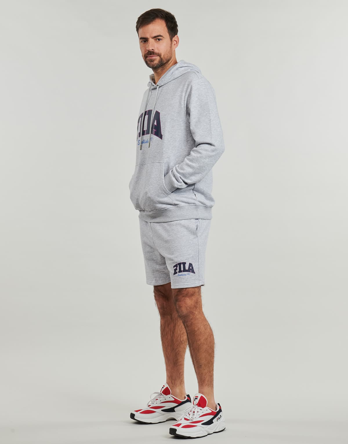 Men's Sweatshirts Fila Gray