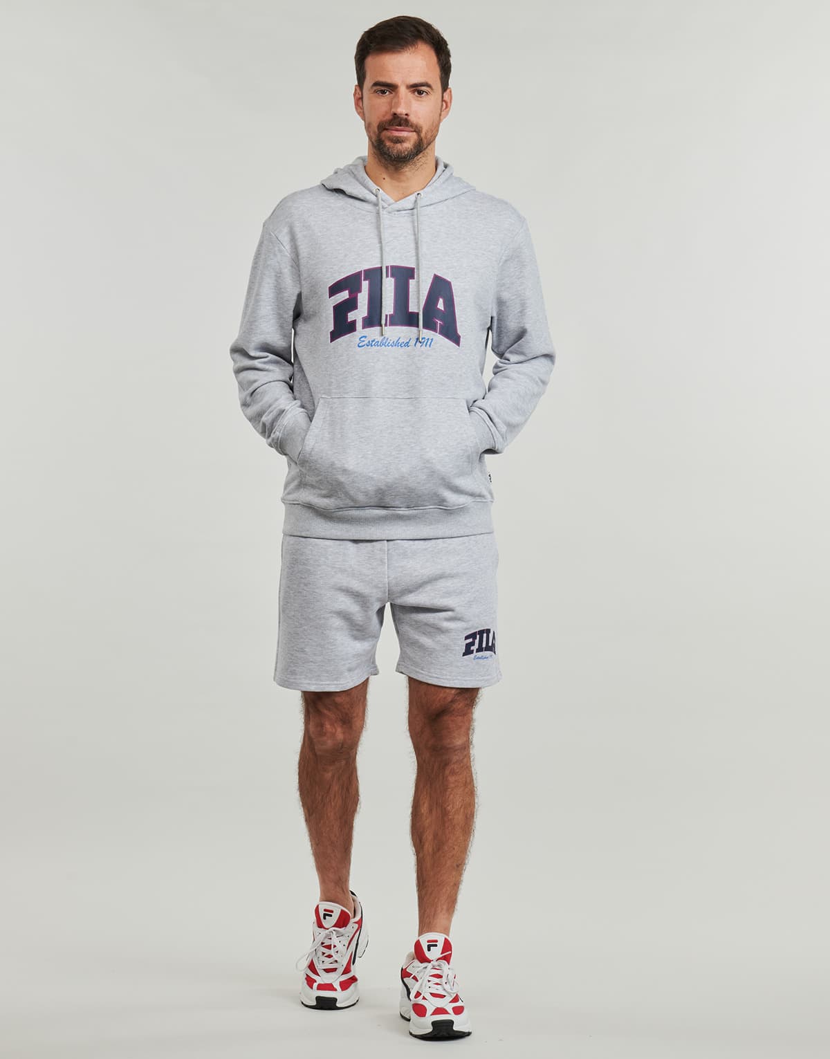 Men's Shorts Fila Gray