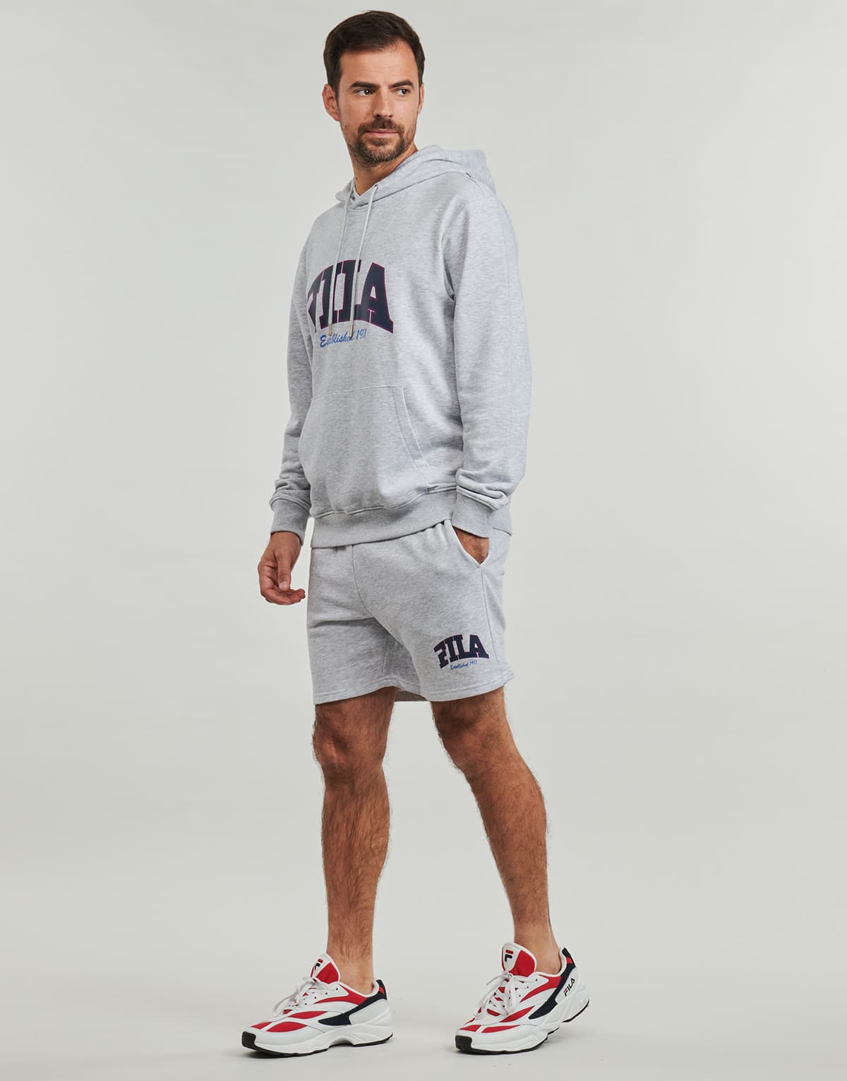 Men's Shorts Fila Gray