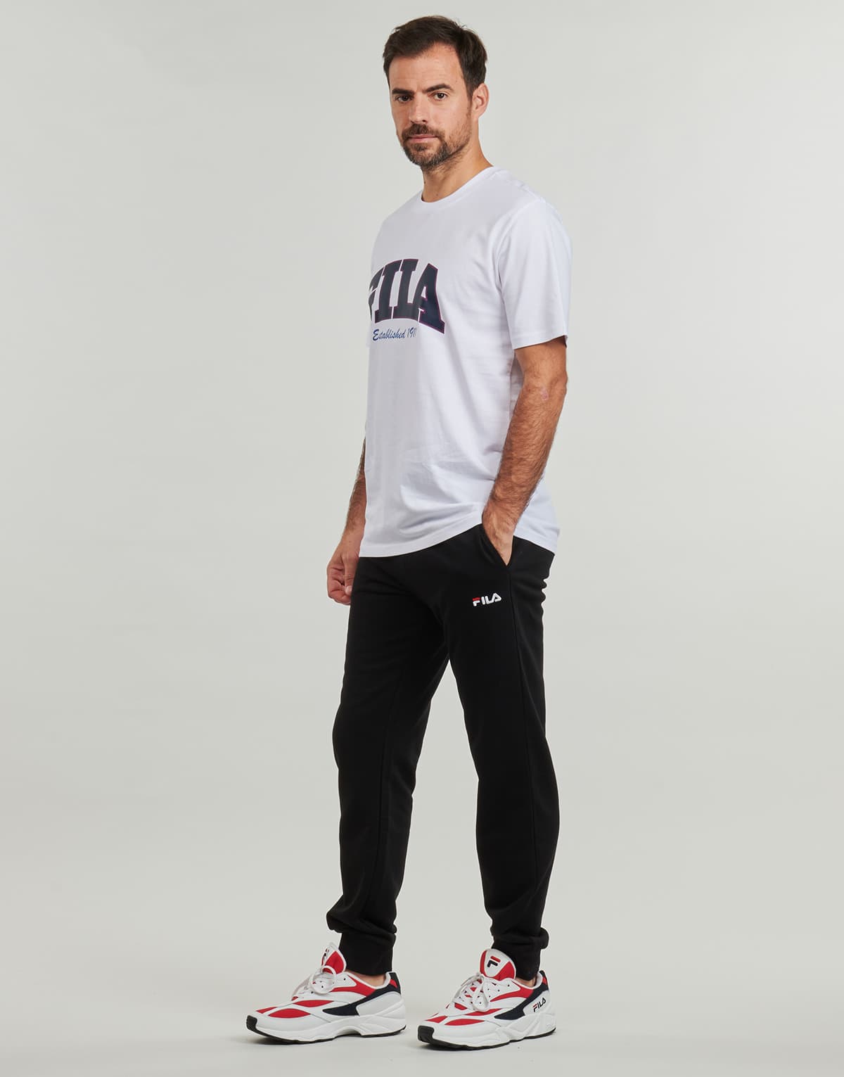 Men's T-Shirts Fila White