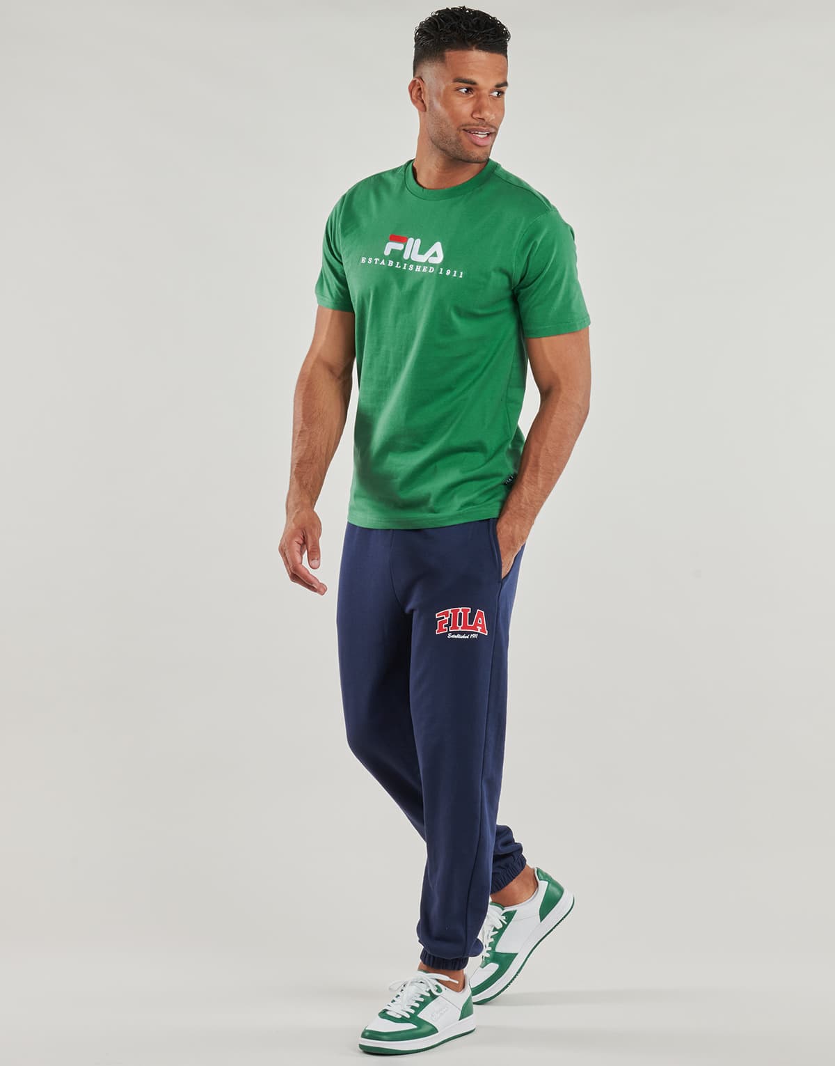 Men's T-Shirts Fila Green