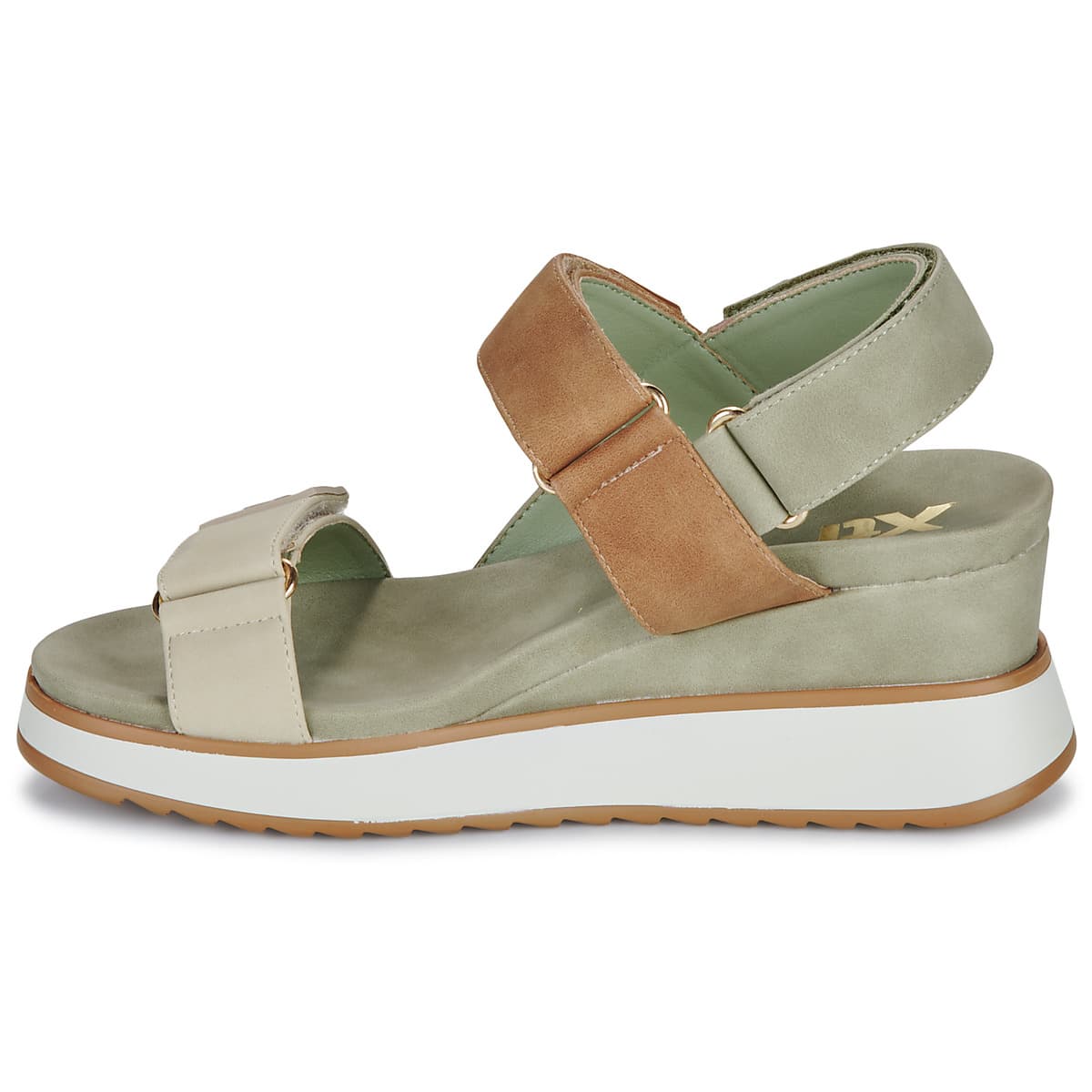 Women's Platforms Xti Khaki