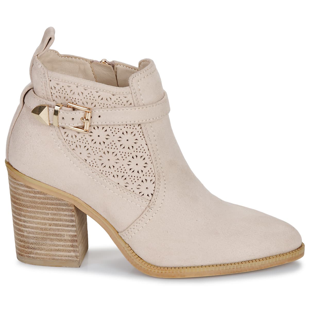 Women's Ankle Boots Xti Beige