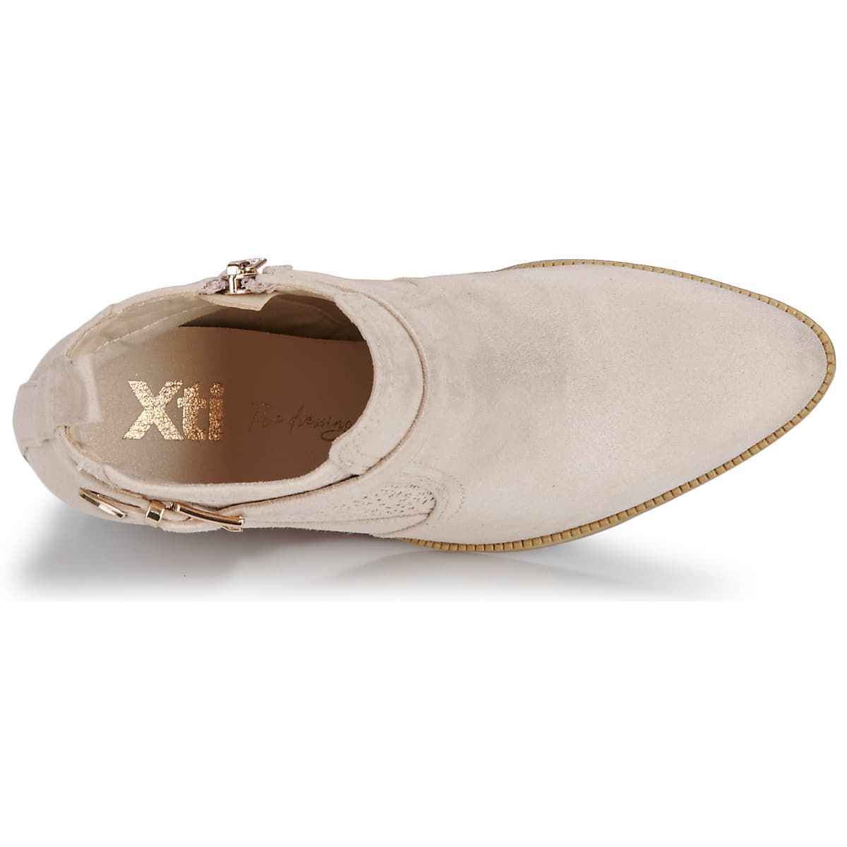 Women's Ankle Boots Xti Beige
