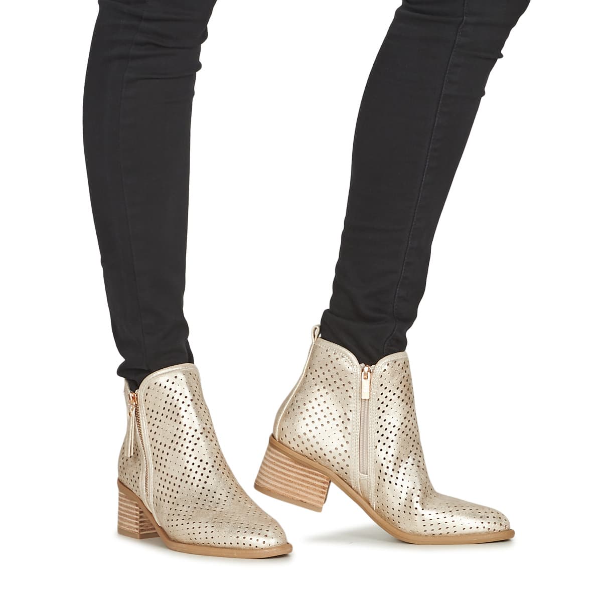 Women's Boots Xti Gold
