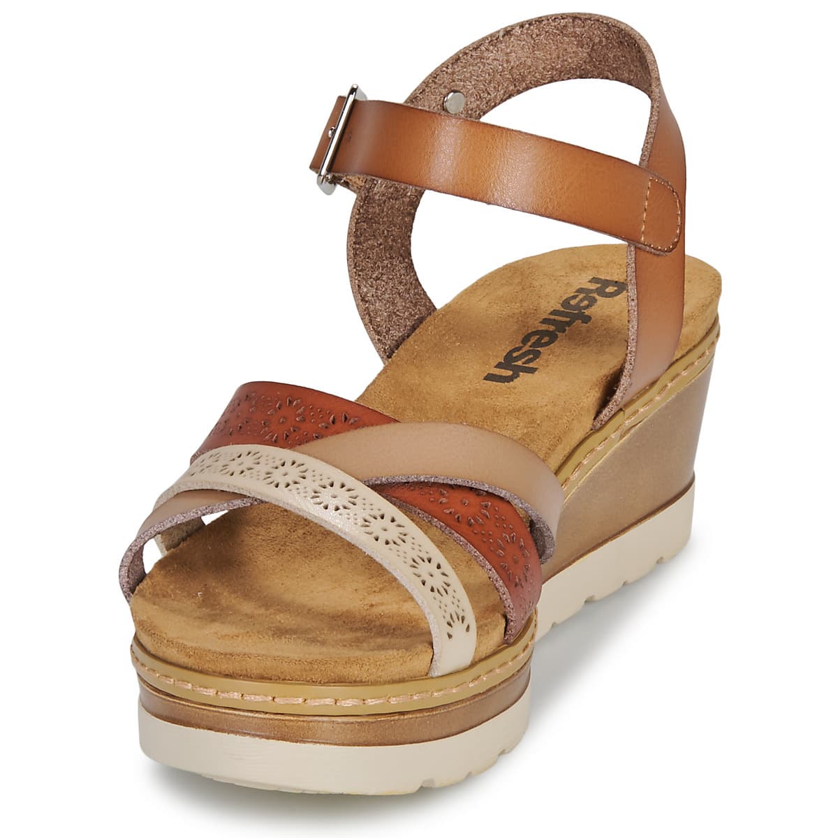 Women's Platforms Refresh Brown