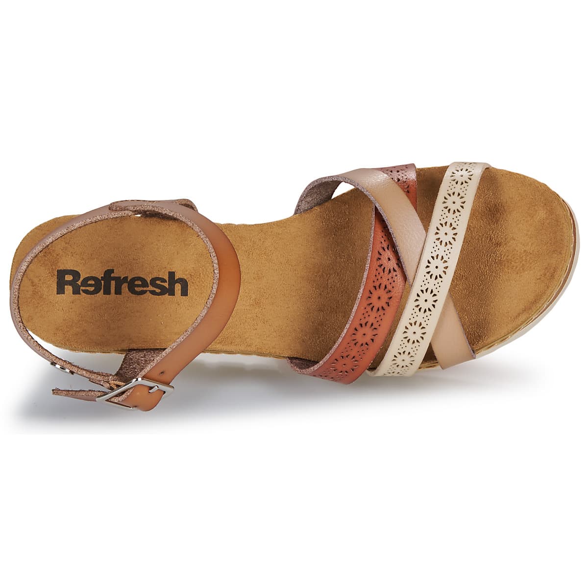 Women's Platforms Refresh Brown
