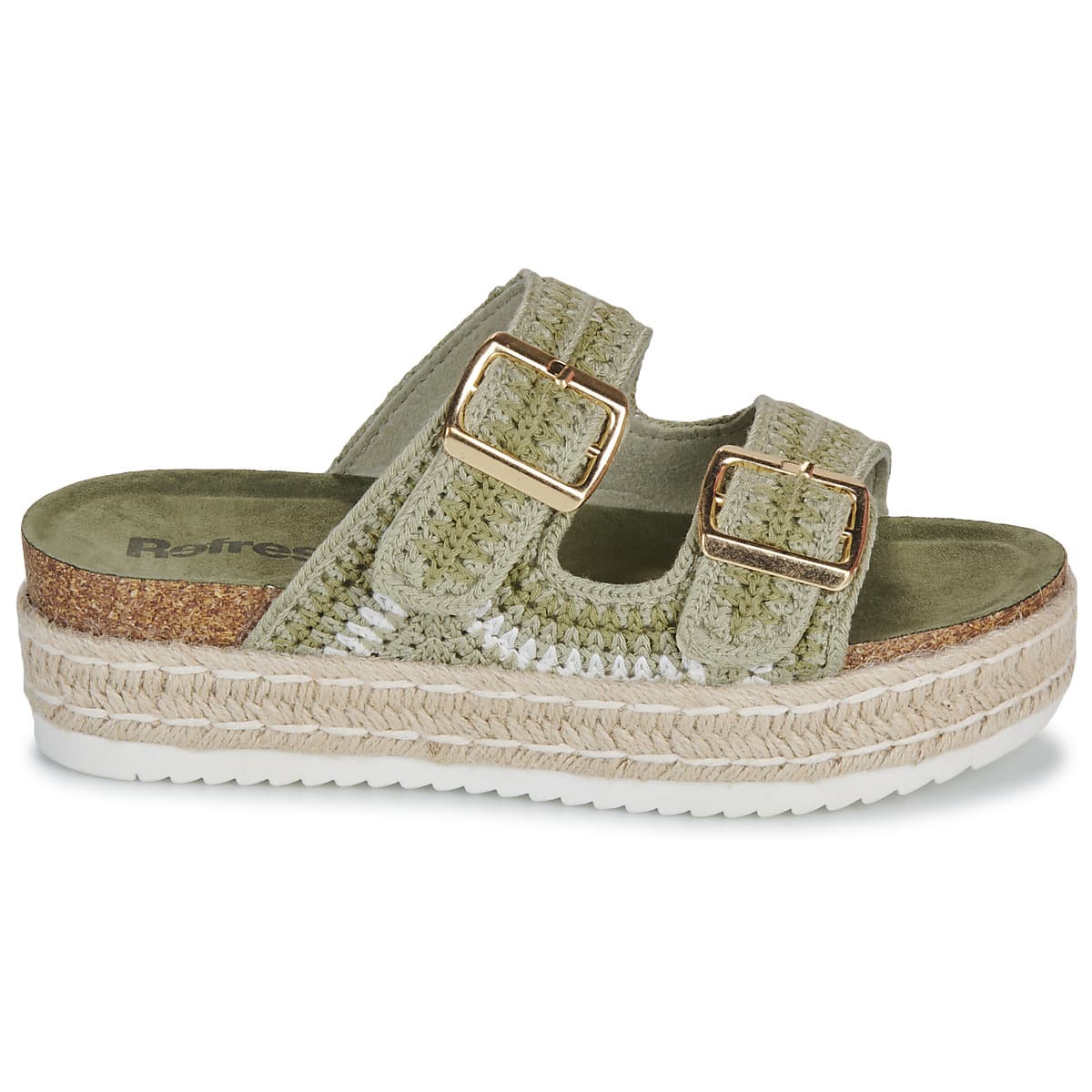 Women's Mules Refresh Khaki