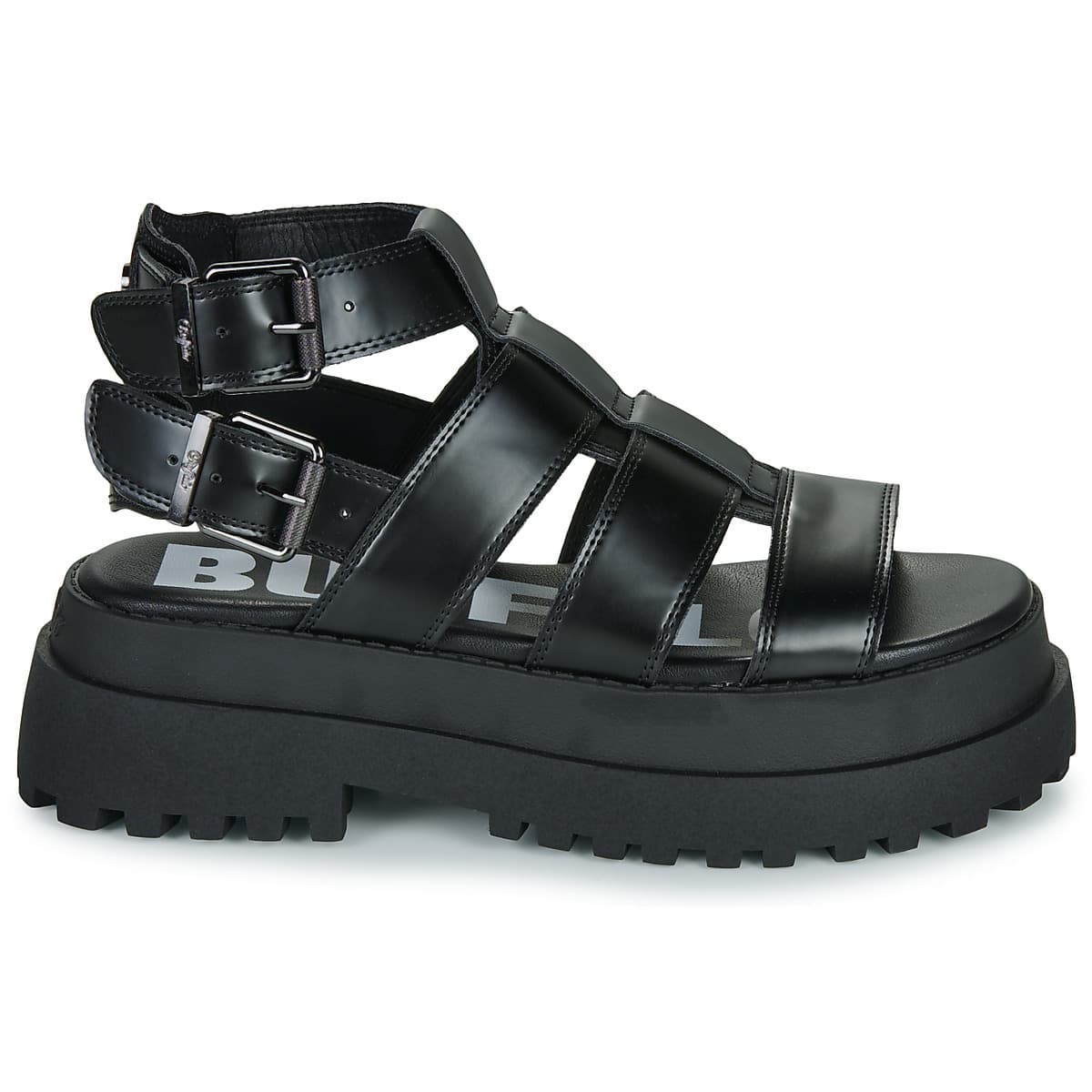 Women's Platforms Buffalo Black