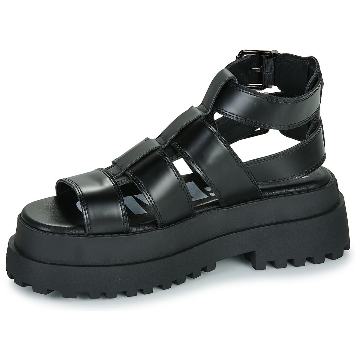 Women's Platforms Buffalo Black