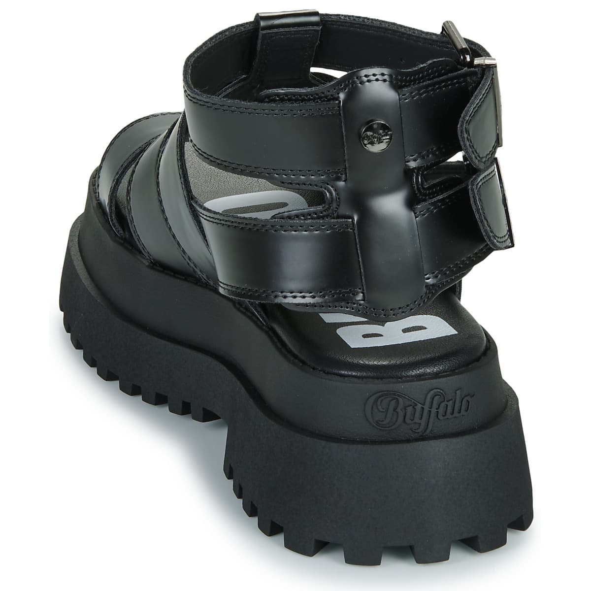 Women's Platforms Buffalo Black