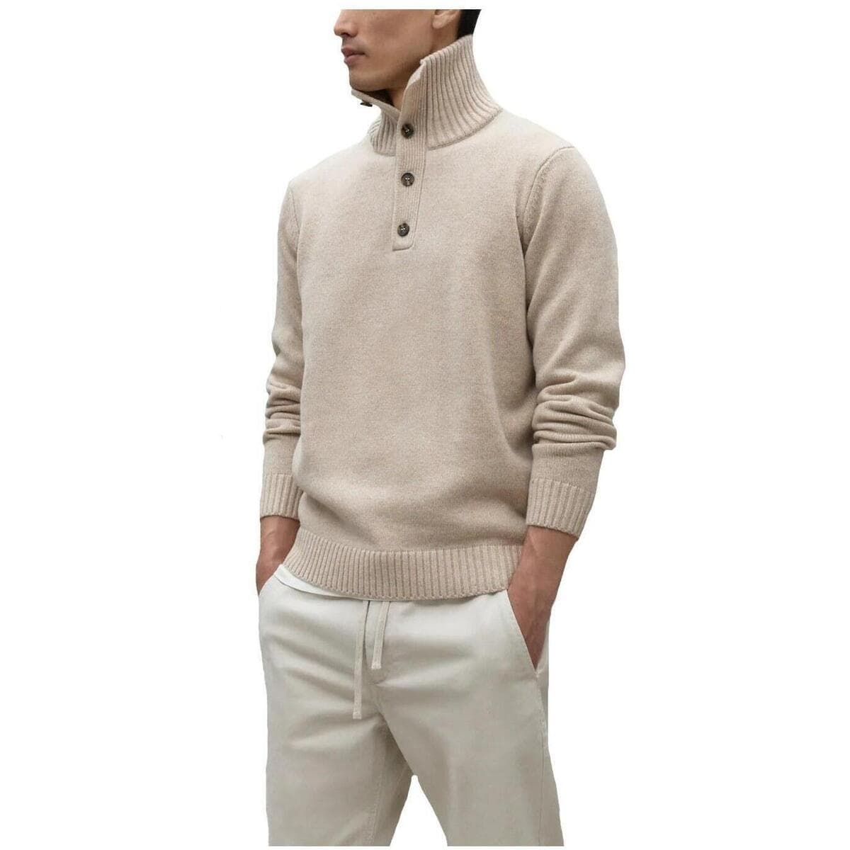 Men's Sweaters Ecoalf Beige