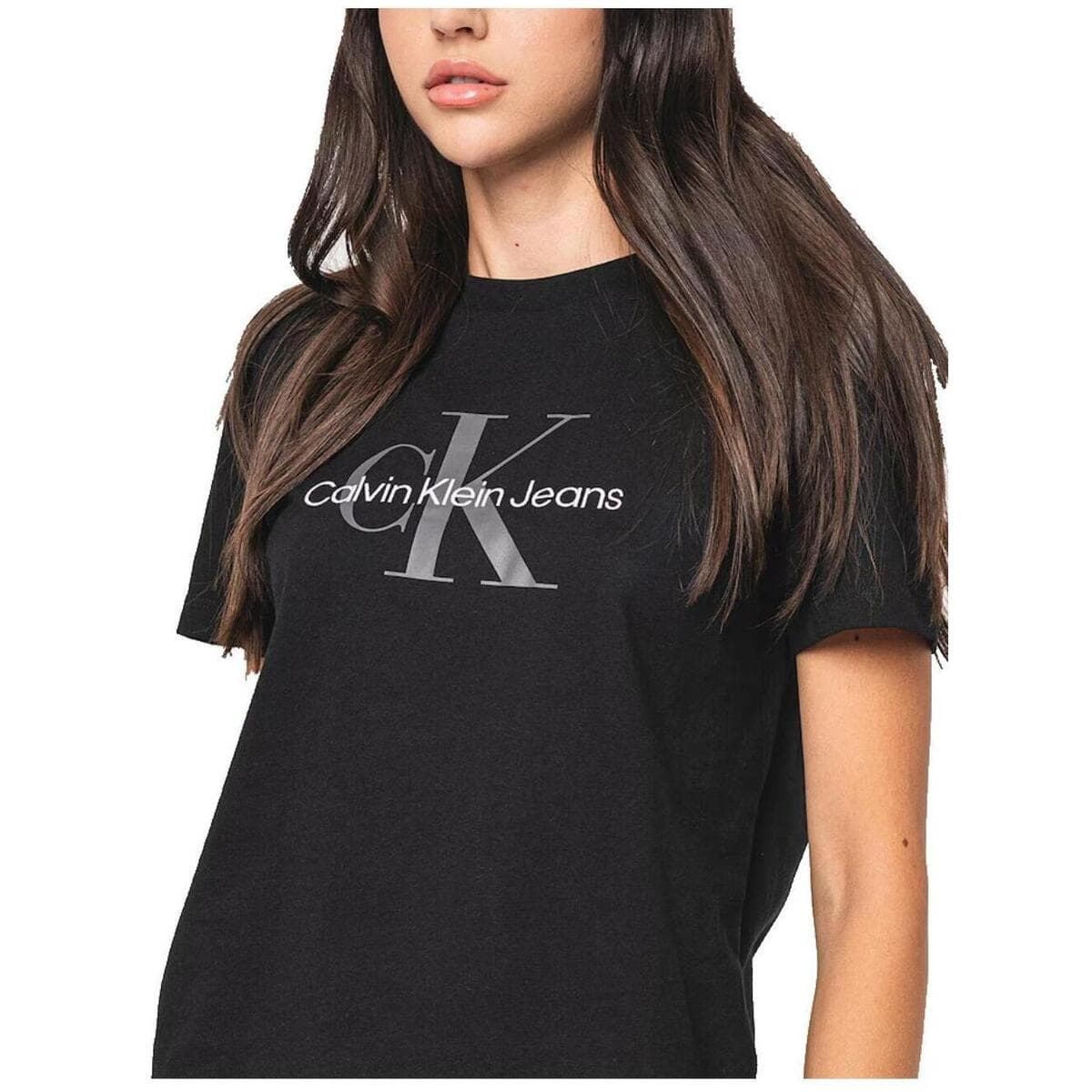 Women's T-Shirts Calvin Klein Black