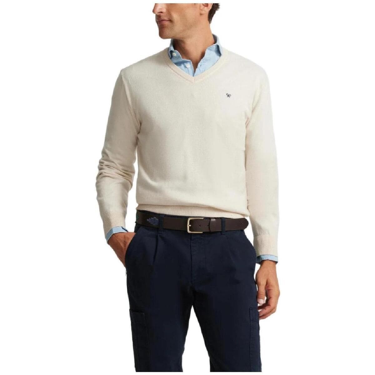 Men's Sweaters Silbon Beige