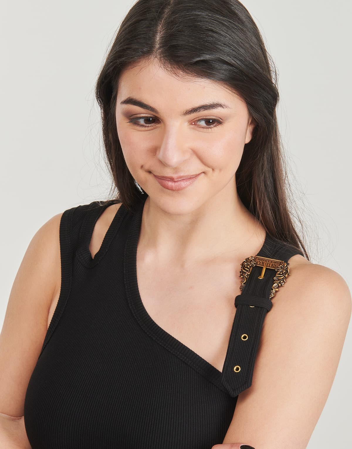 Women's T-Shirts Versace Jeans Couture Black