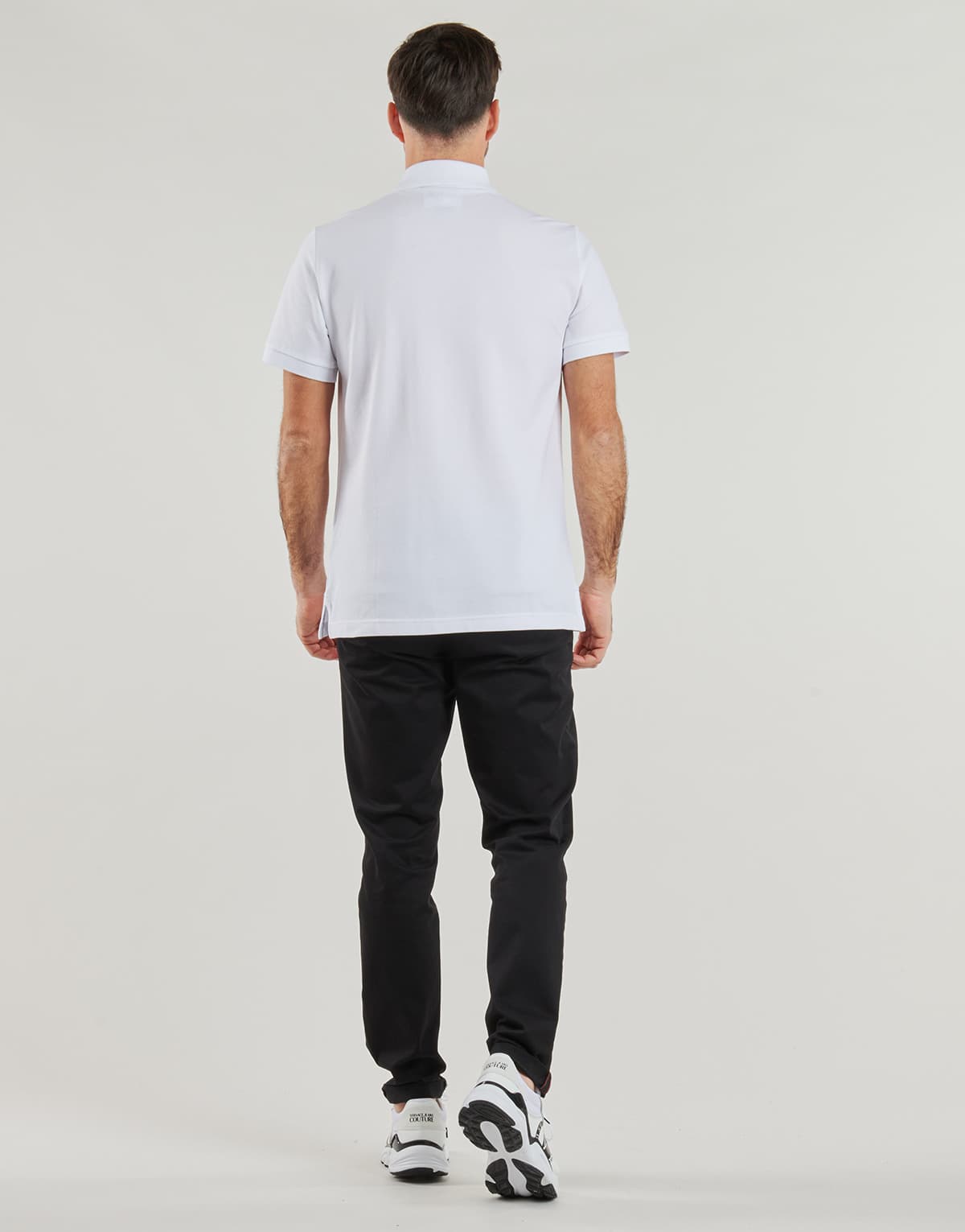 Men's Polo Shirts Versace Jeans Couture White