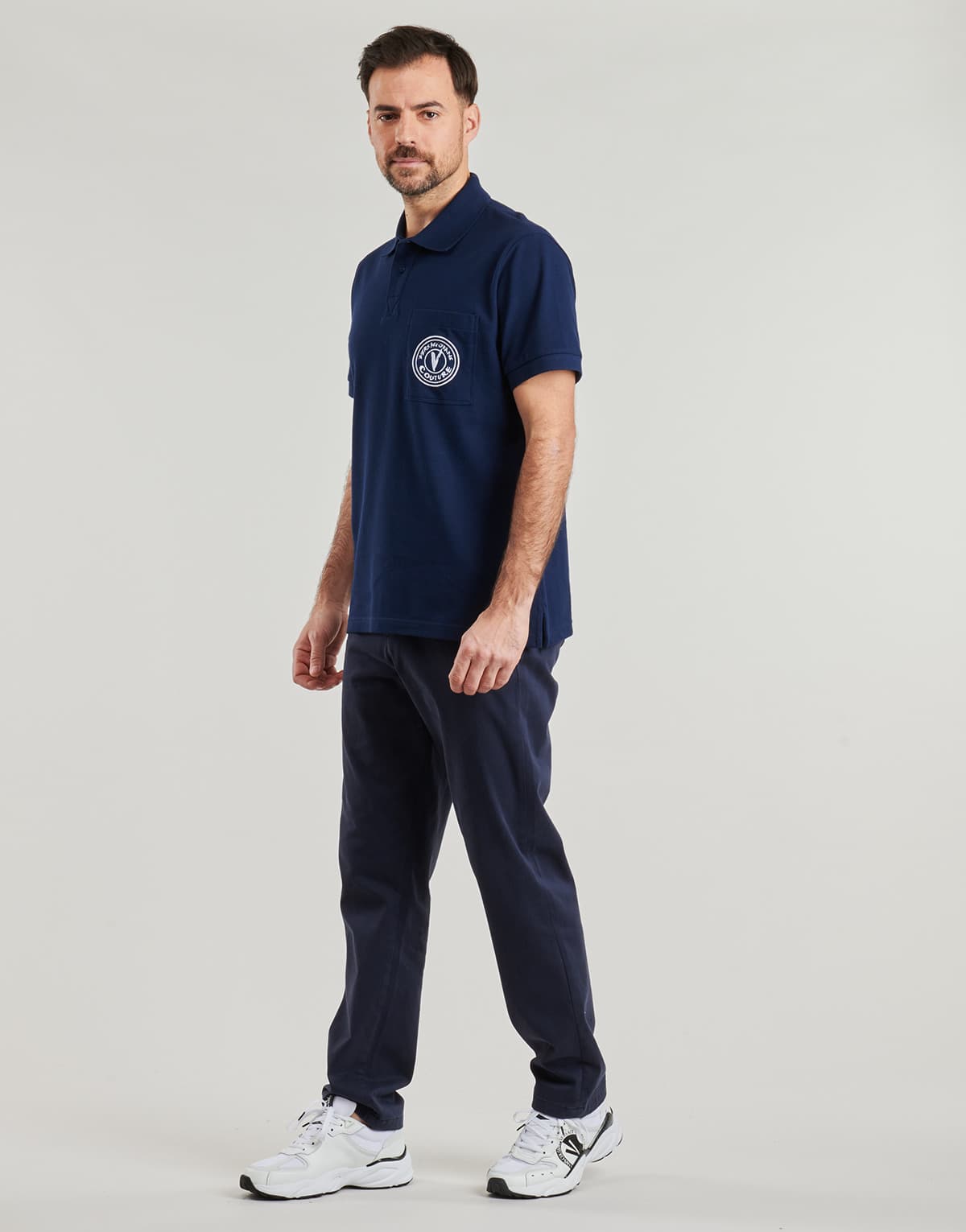 Men's Polo Shirts Versace Jeans Couture Blue