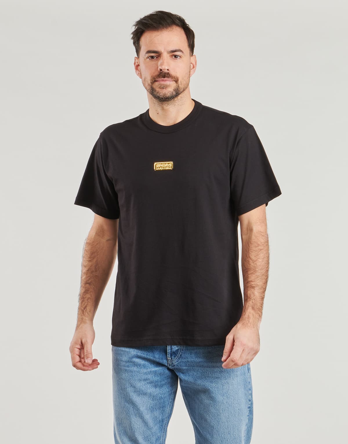 Men's T-Shirts Versace Jeans Couture Black