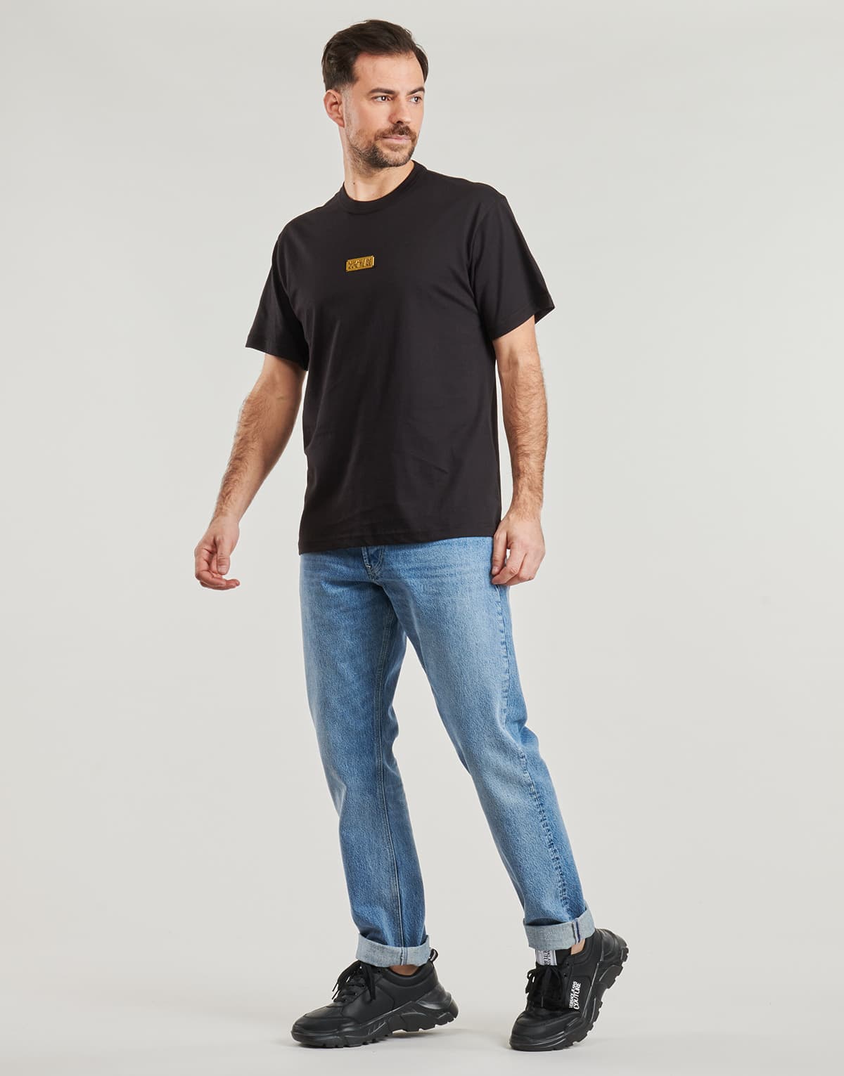 Men's T-Shirts Versace Jeans Couture Black