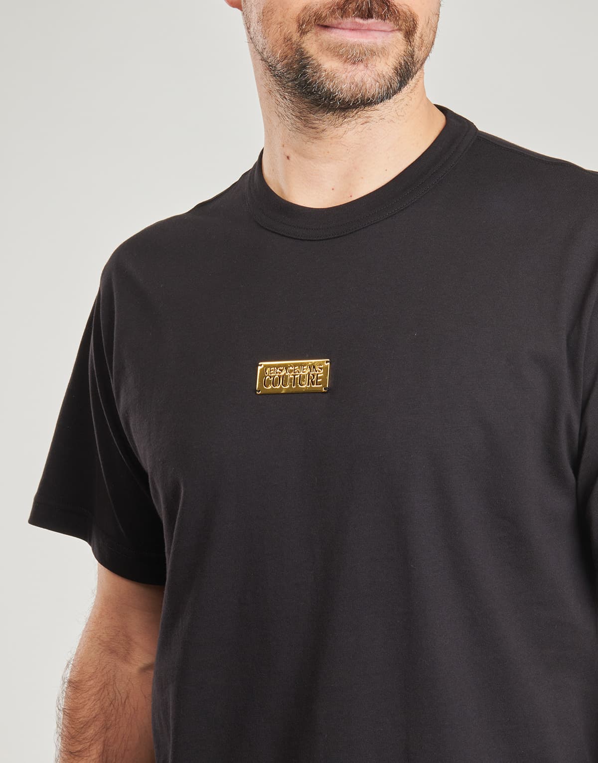 Men's T-Shirts Versace Jeans Couture Black