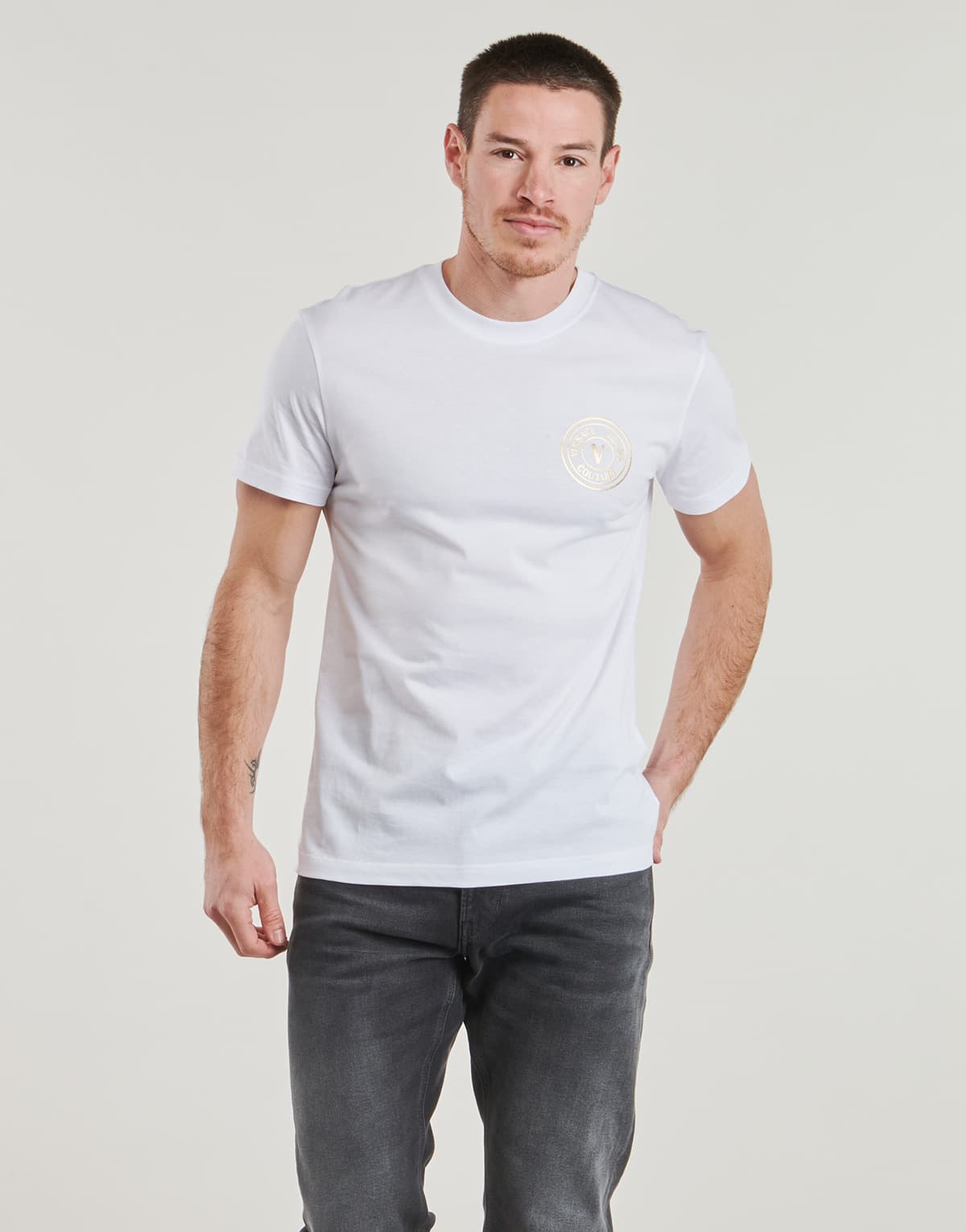 Men's T-Shirts Versace Jeans Couture White