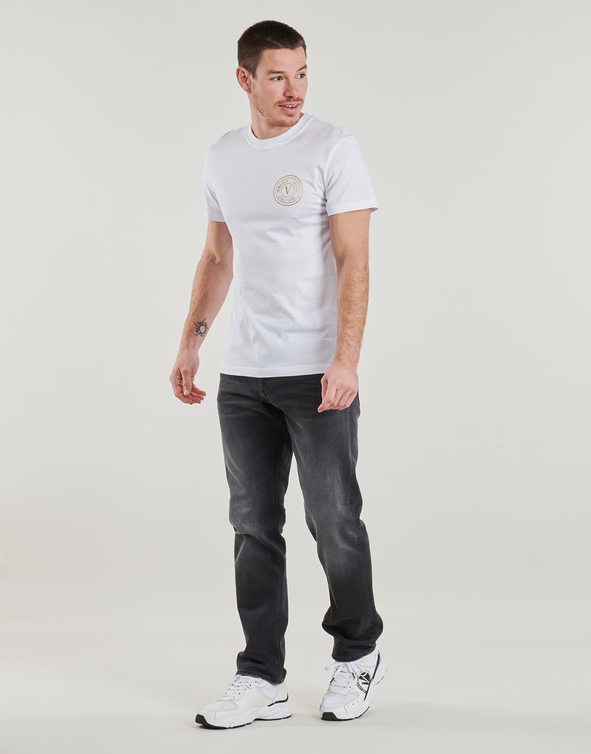 Men's T-Shirts Versace Jeans Couture White