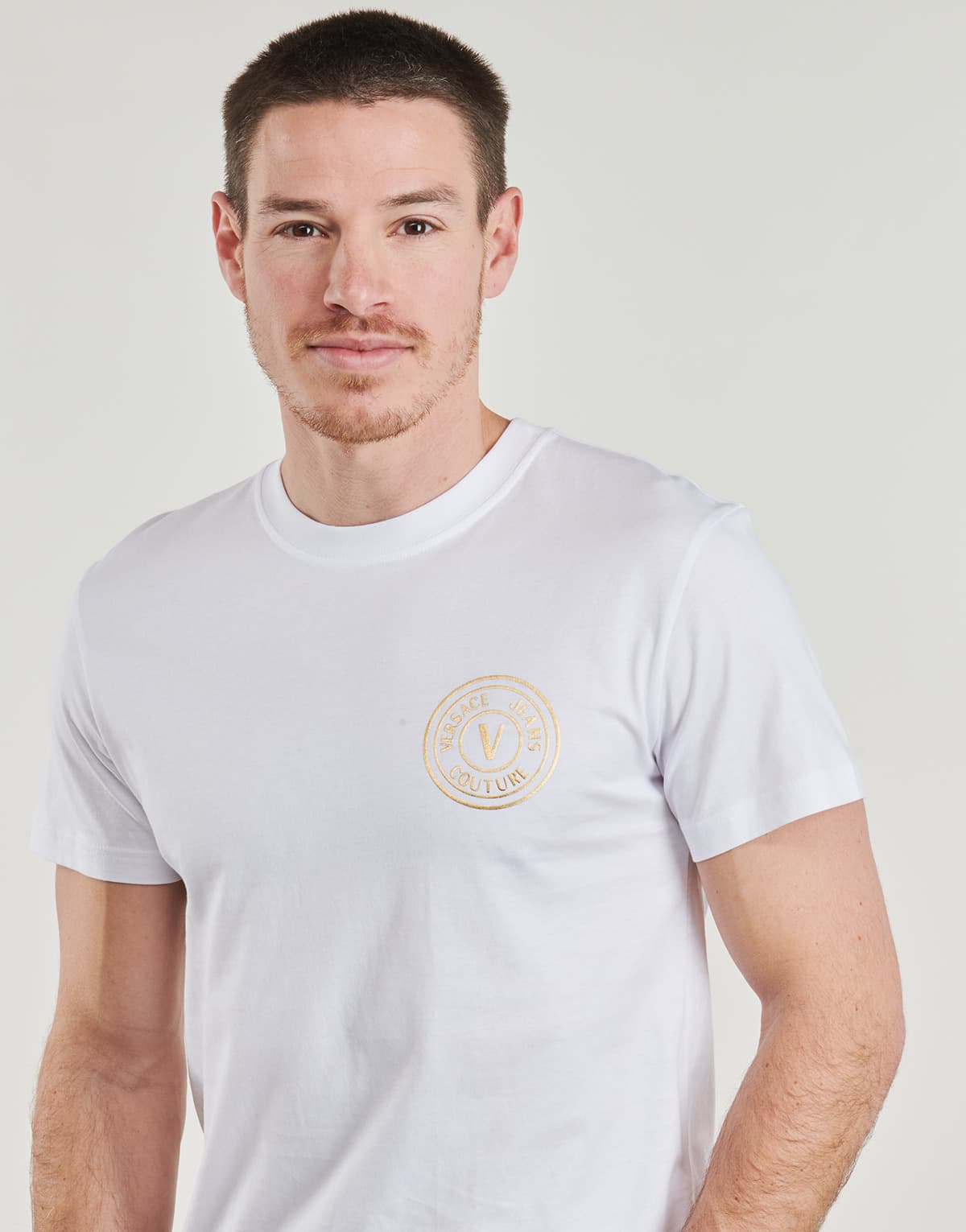 Men's T-Shirts Versace Jeans Couture White
