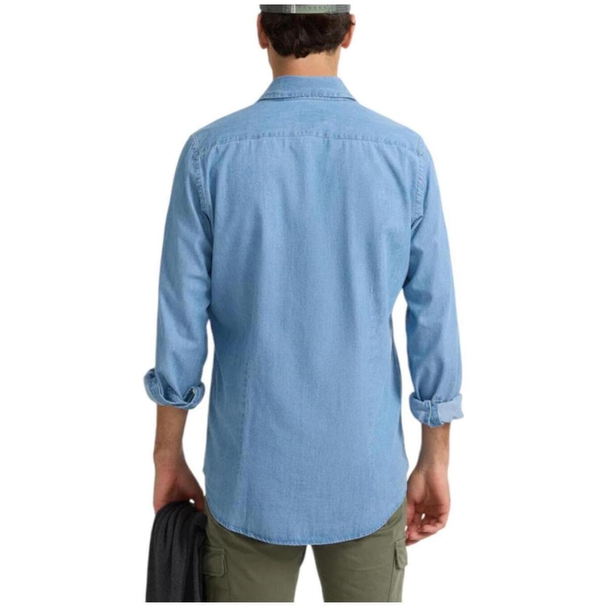 Men's Shirts Silbon Blue