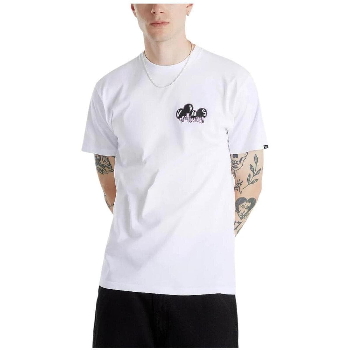 Men's T-Shirts Vans White