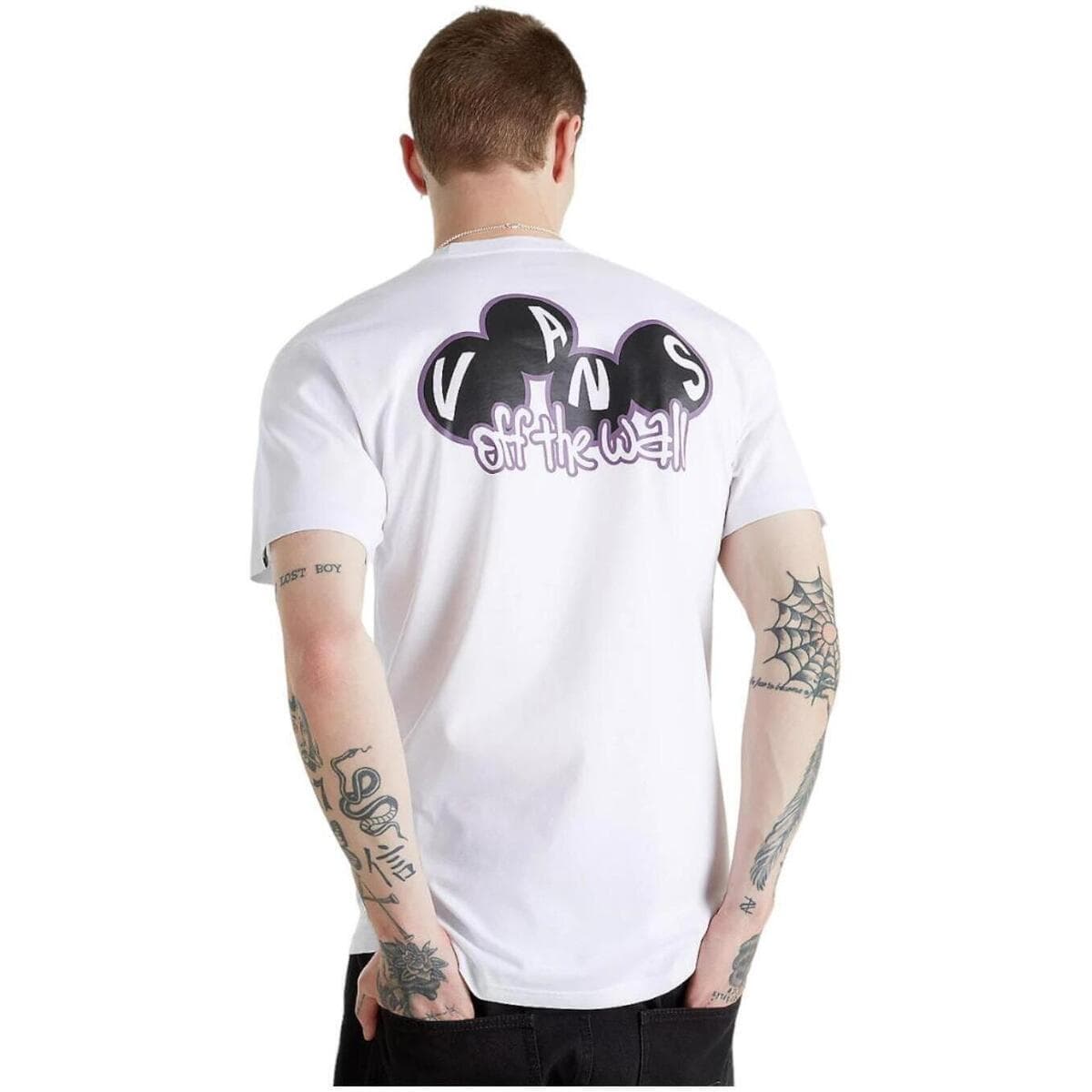 Men's T-Shirts Vans White