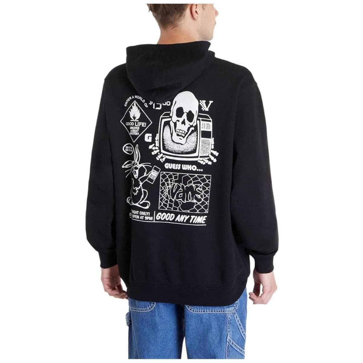 Men's Sweatshirts Vans Black