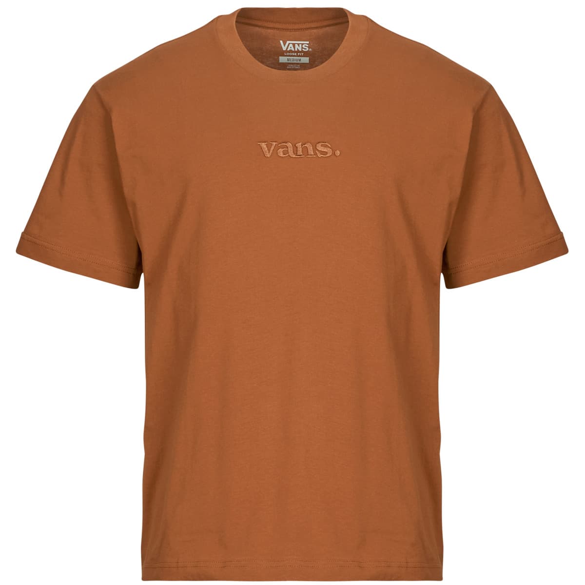 Men's T-Shirts Vans Brown