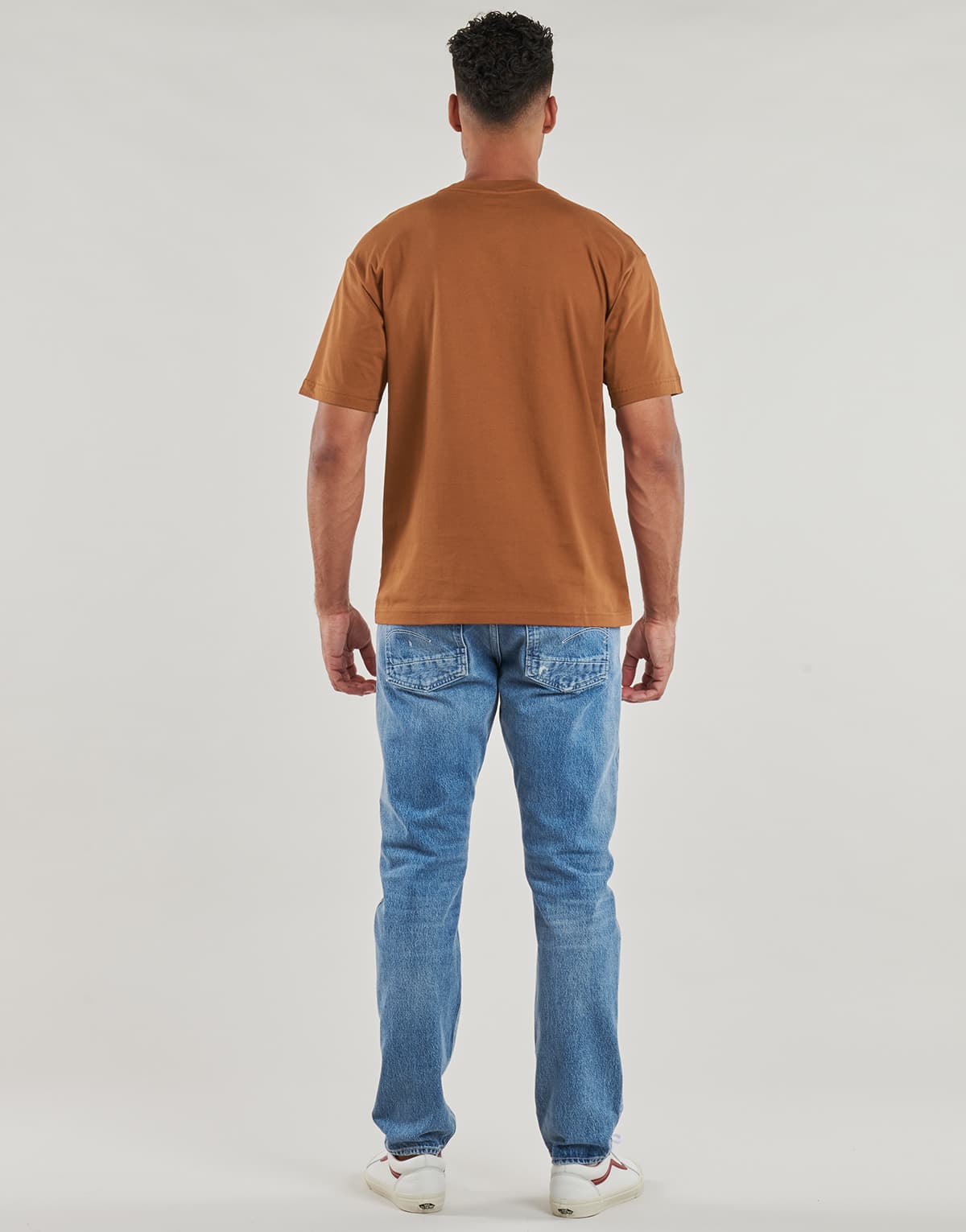 Men's T-Shirts Vans Brown