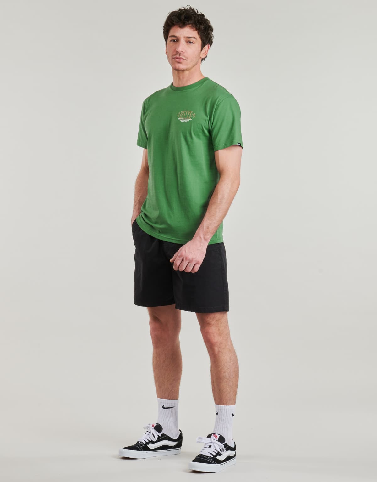 Men's T-Shirts Vans Green