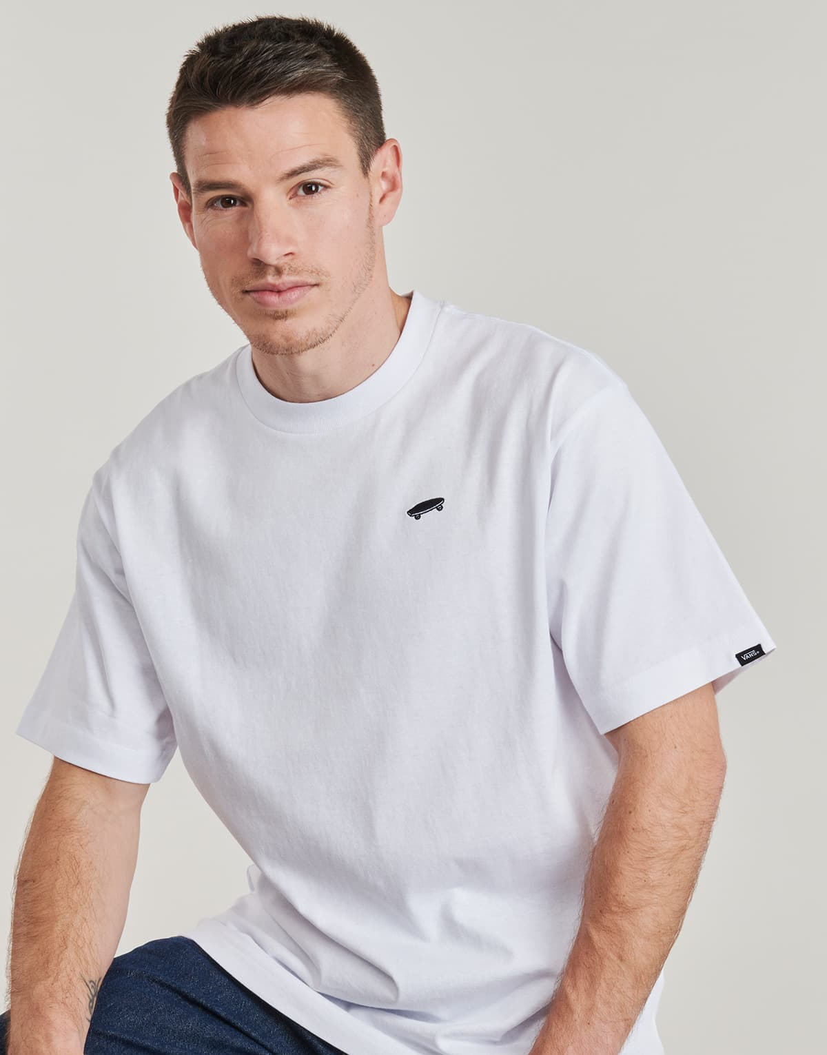 Men's T-Shirts Vans White