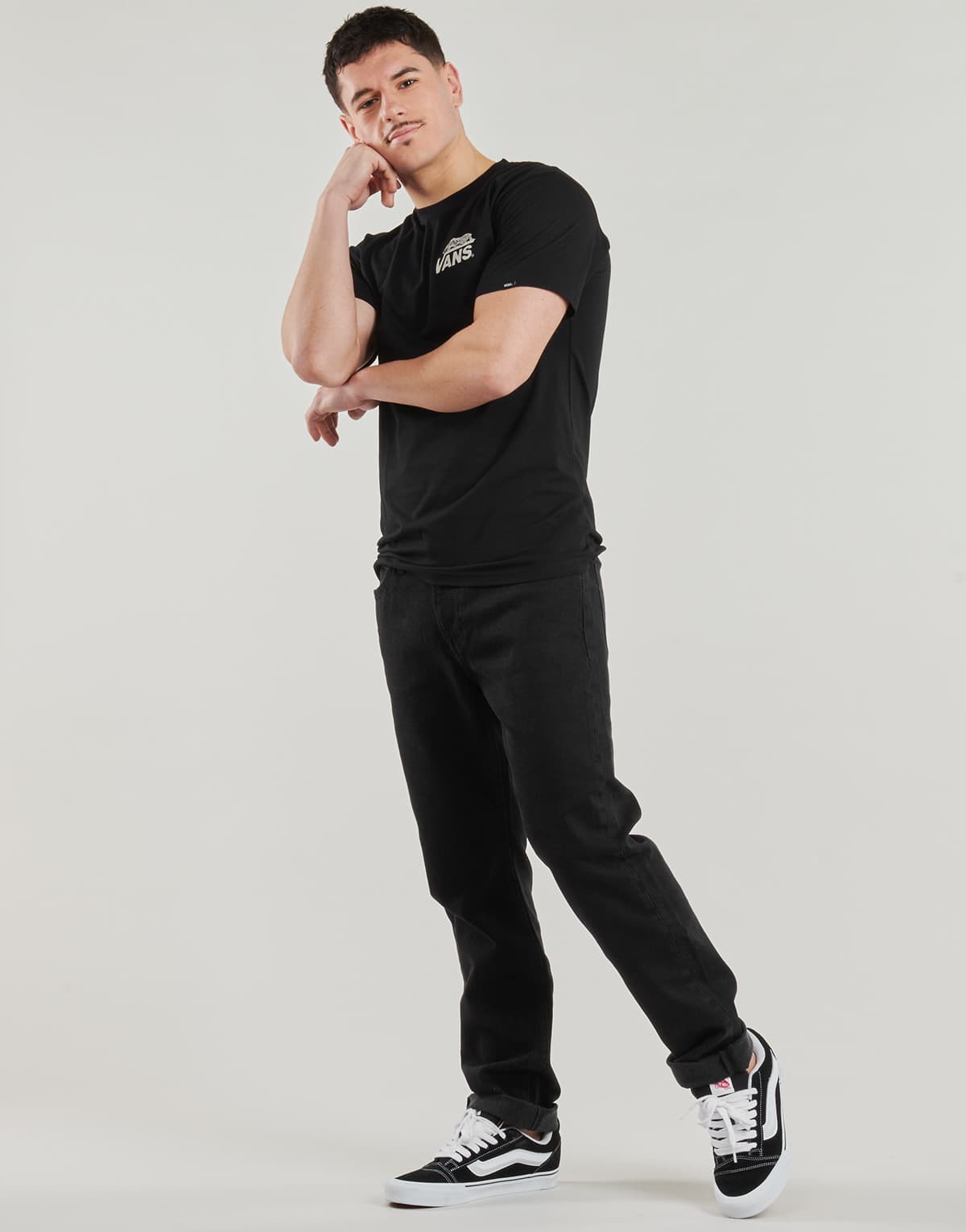 Men's T-Shirts Vans Black