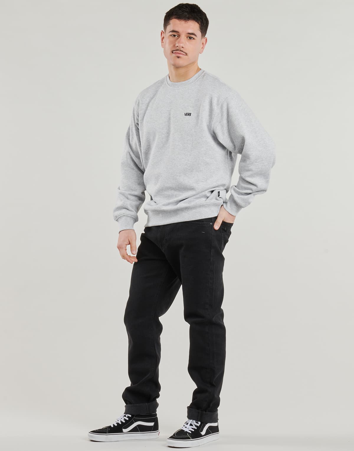 Men's Sports T-Shirts Vans Gray