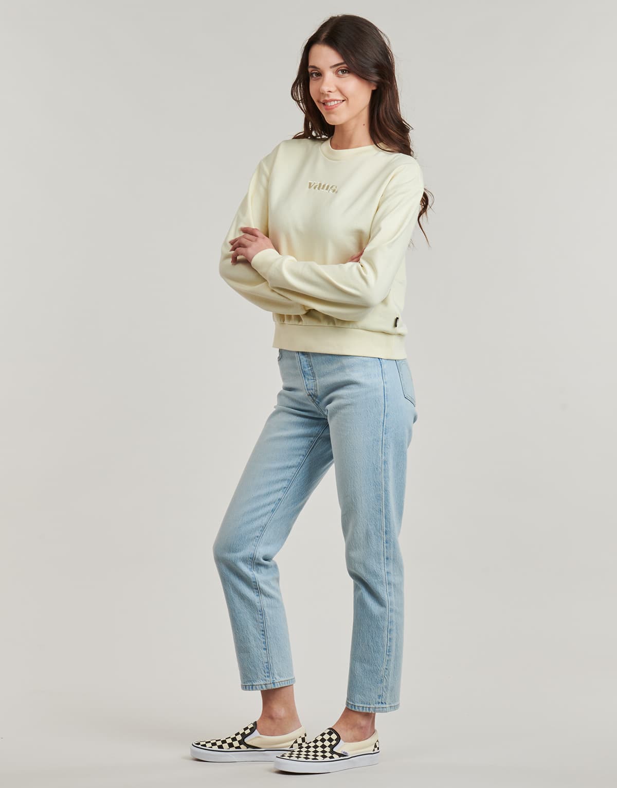 Women's Sports T-Shirts Vans Yellow