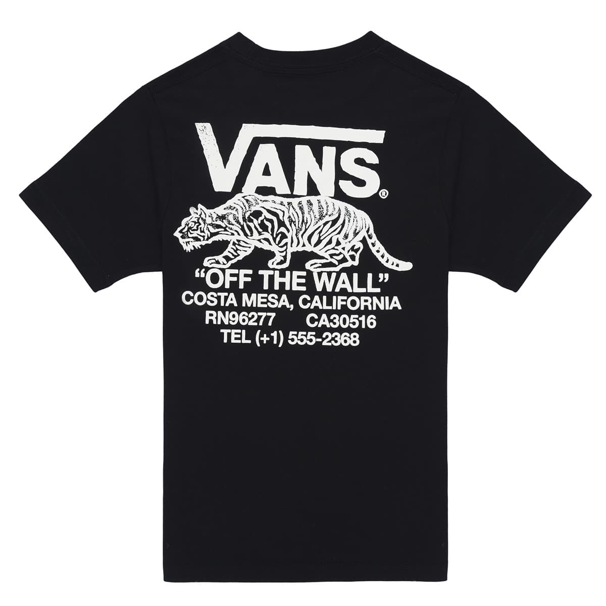Girls' T-Shirts Vans Black