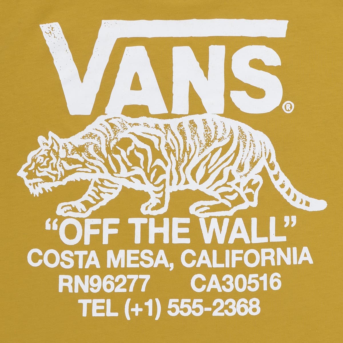 Boys' T-Shirts Vans Yellow