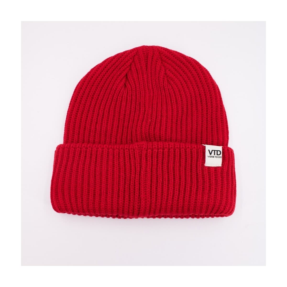 Women's Caps Verb To Do Red