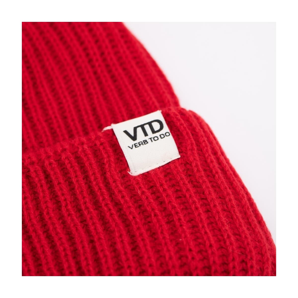 Women's Caps Verb To Do Red
