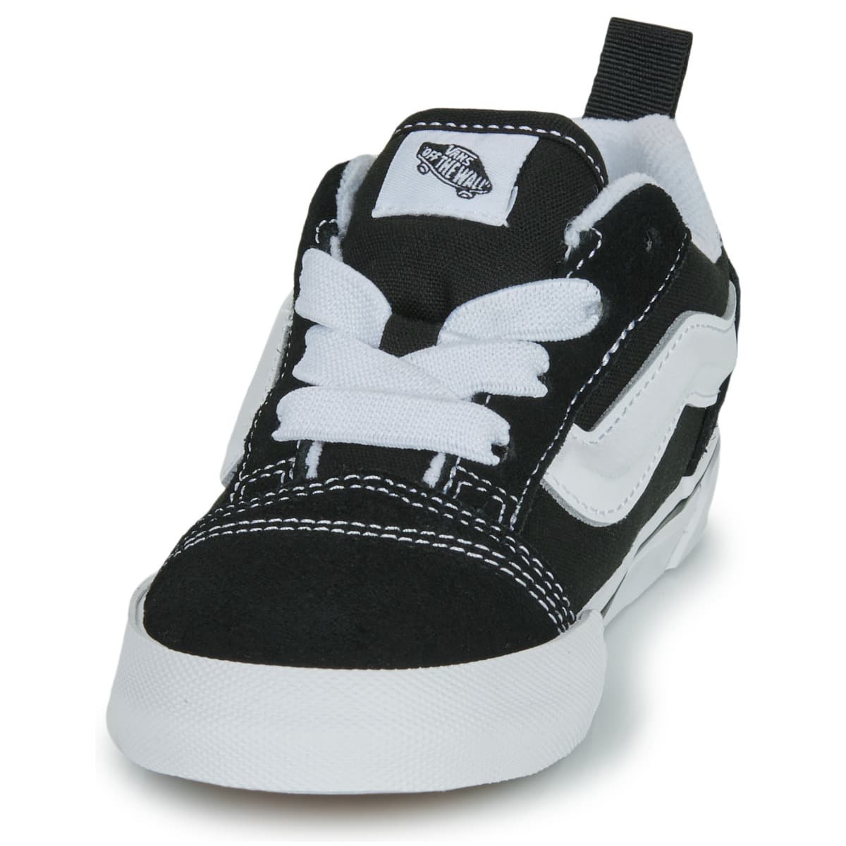 Παιδικό Χαμηλό Casual Vans Knu Skool Elastic Lace Χρώματος Μαύρο VN000D0K6BT1
