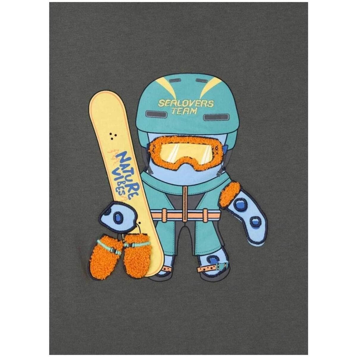 Men's T-Shirts Elpulpo Gray