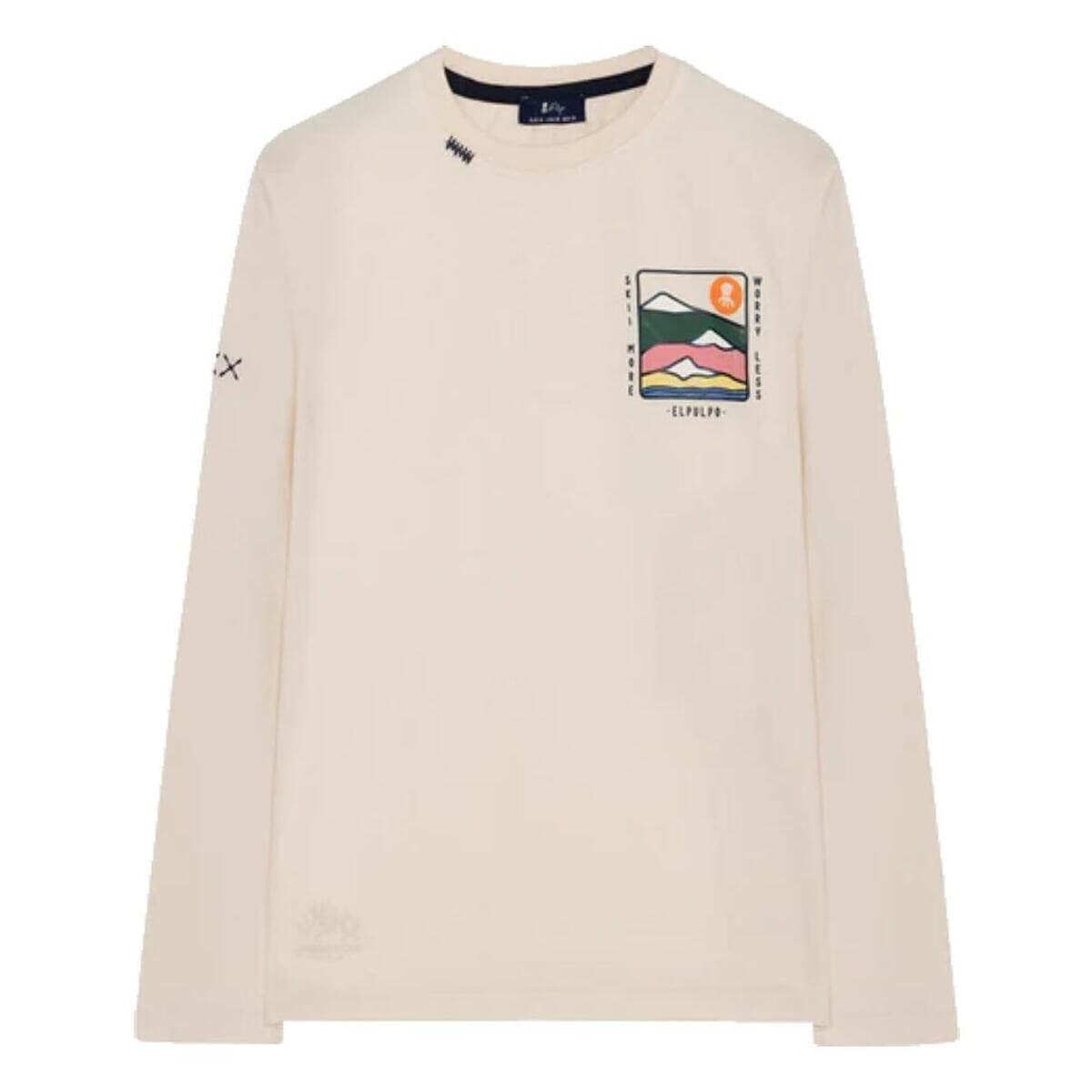 Μπλουζάκια με μακριά μανίκια Elpulpo 17010225463101