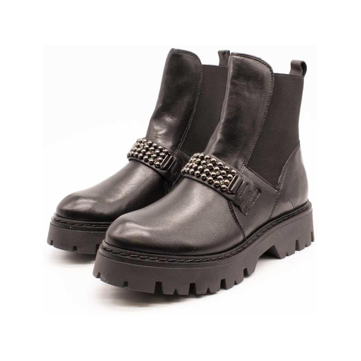 Women's Ankle Boots Café Noir Black