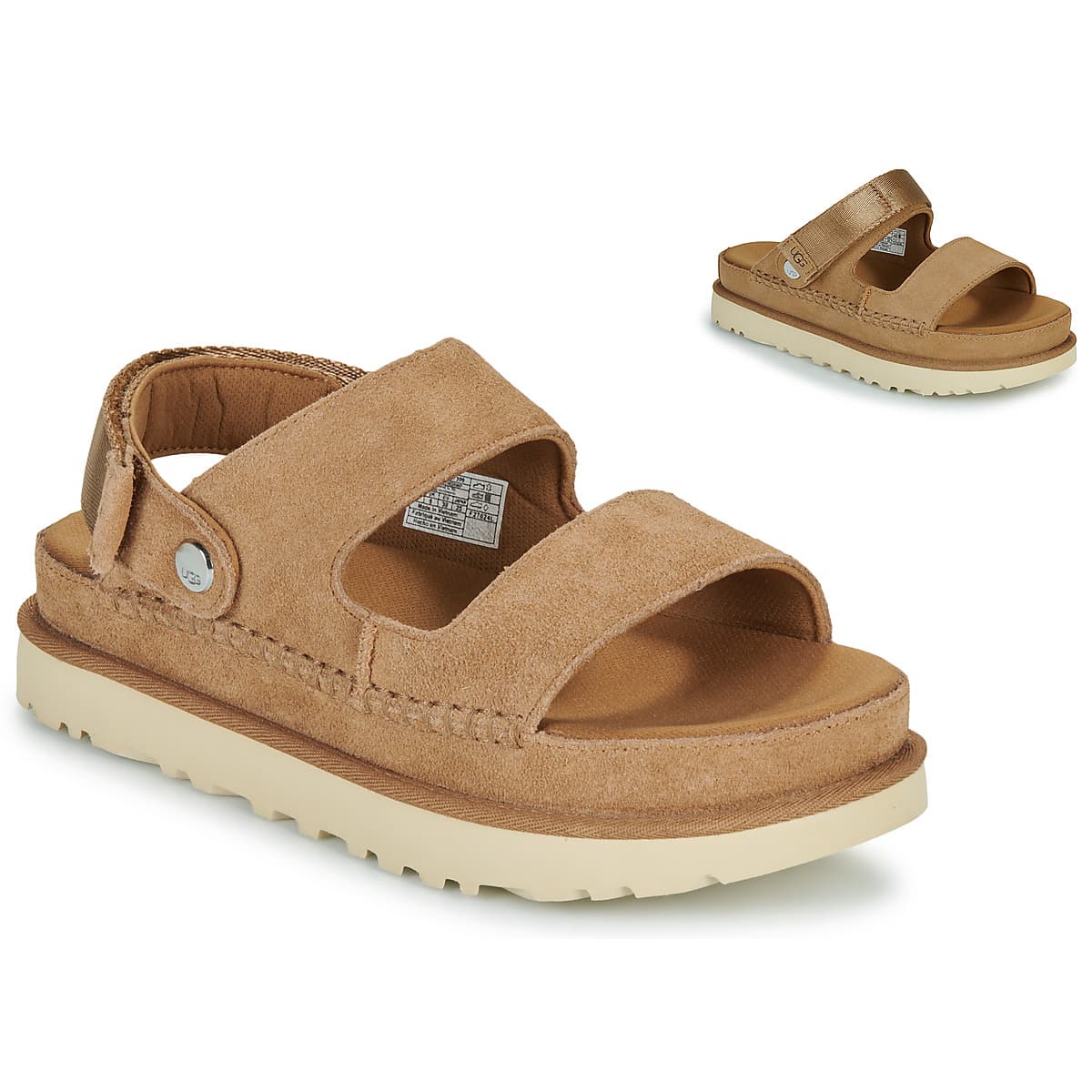 Σανδάλια με πλατφόρμα UGG W GOLDENSTAR GLIDE