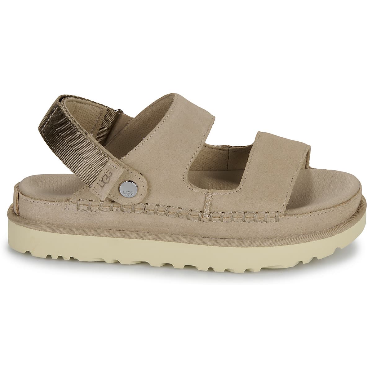 Goldenstar Glide Suede Leather Sandals Women Ugg