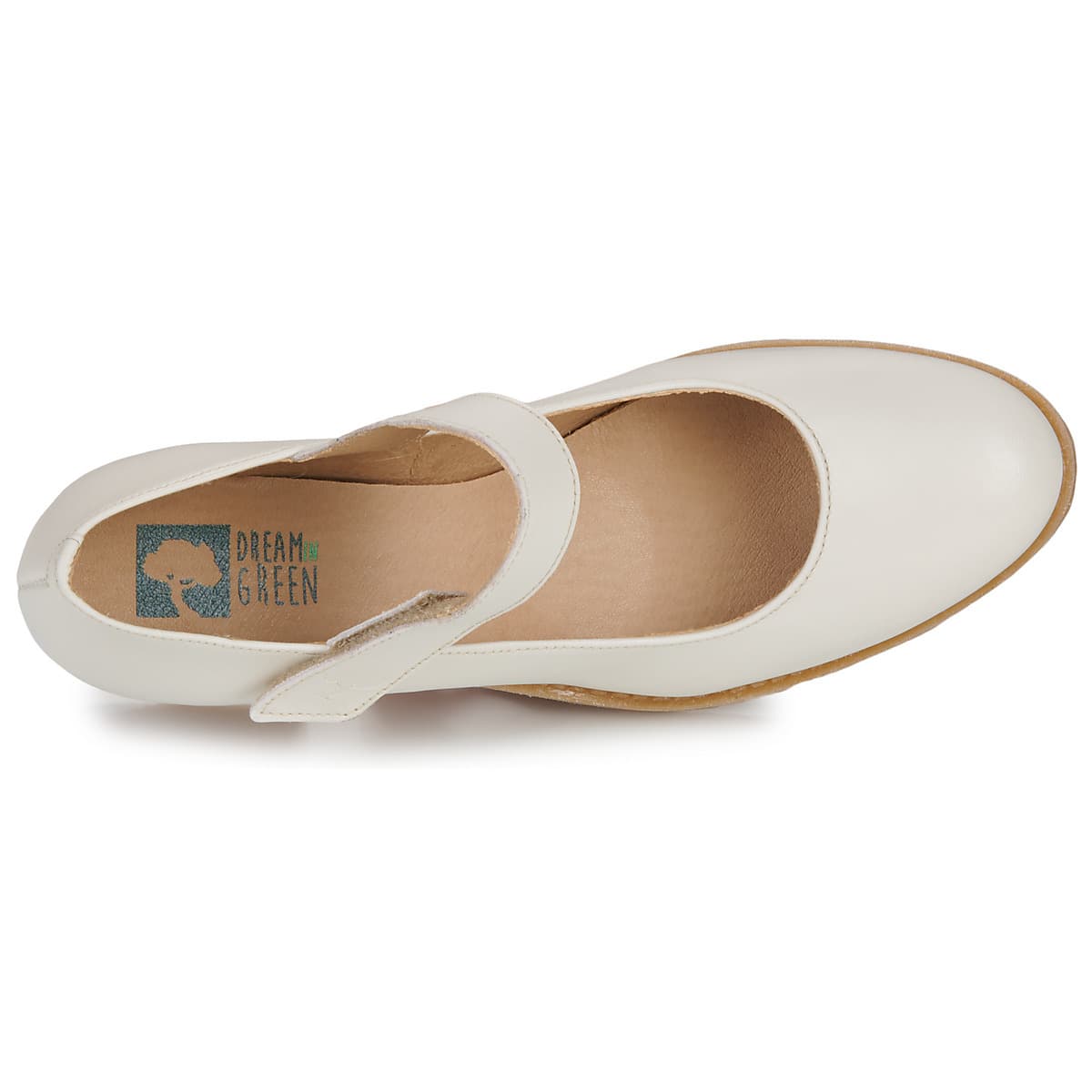 Women's Pumps Dream in Green White